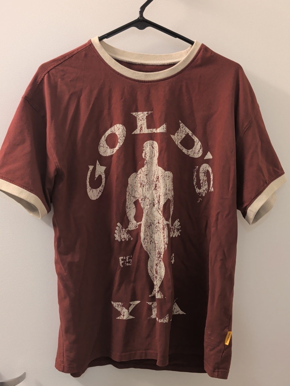 Youngla 4009 Golds Gym Ringer Tee